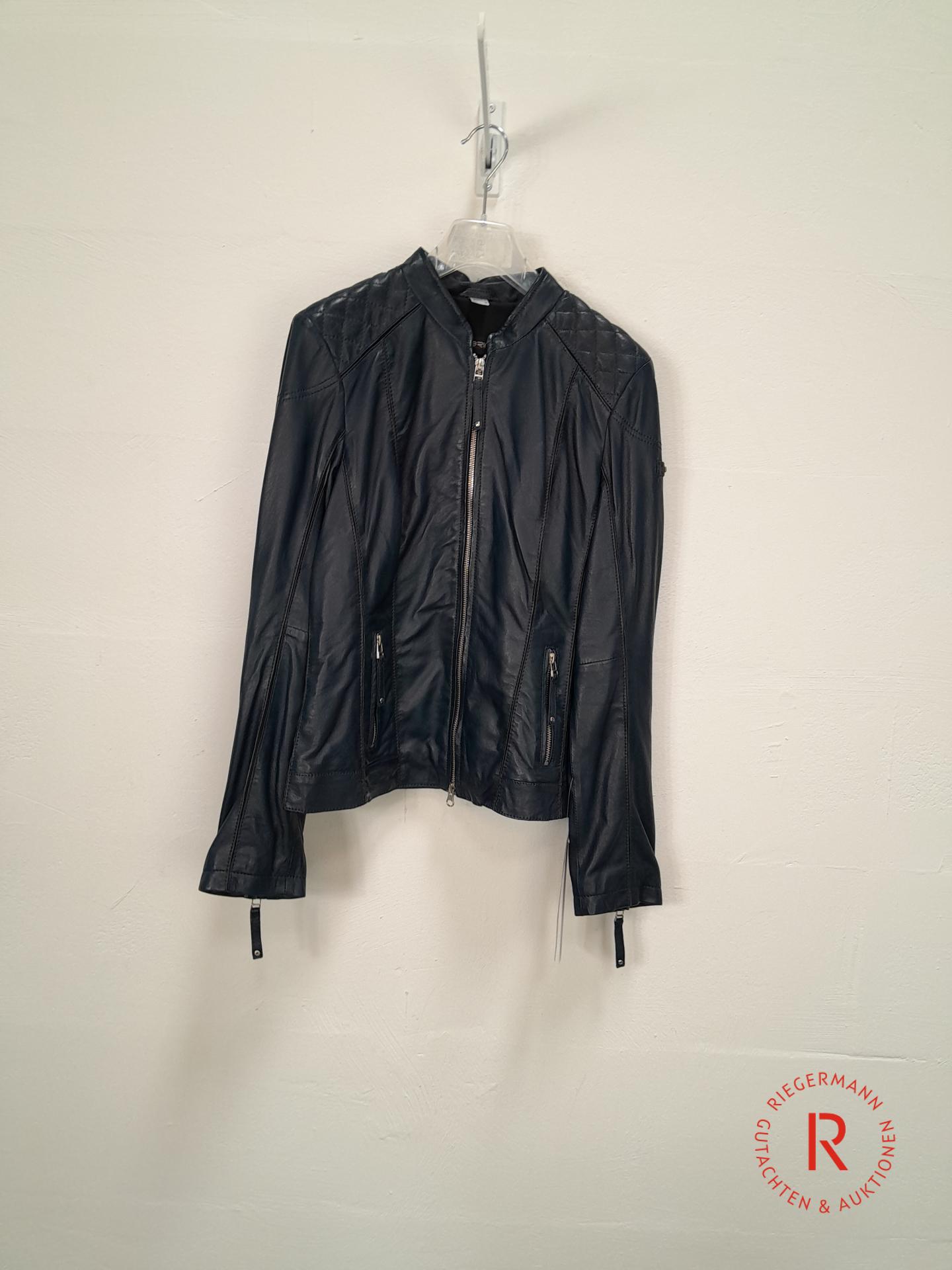 DAMEN LEDERJACKE GRÖSSE 38